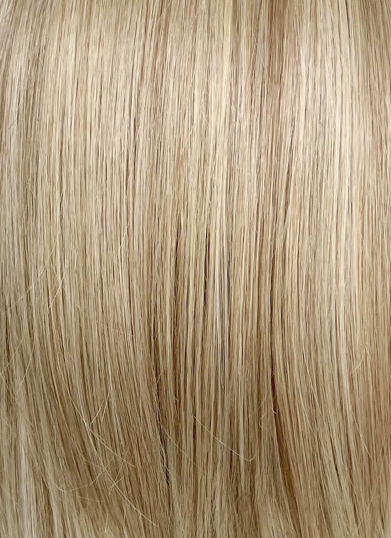 Mixed Blonde Straight Mono Top Lace Wig LFCS334