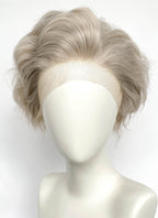 Ash Blonde Wavy Lace Front Synthetic Wig LFCS336