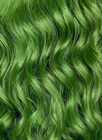 Green Wavy Lace Front Synthetic Wig LFCS351