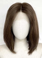 Brown Straight 13" x 6" Lace Top Synthetic Hair Wig LFCS352