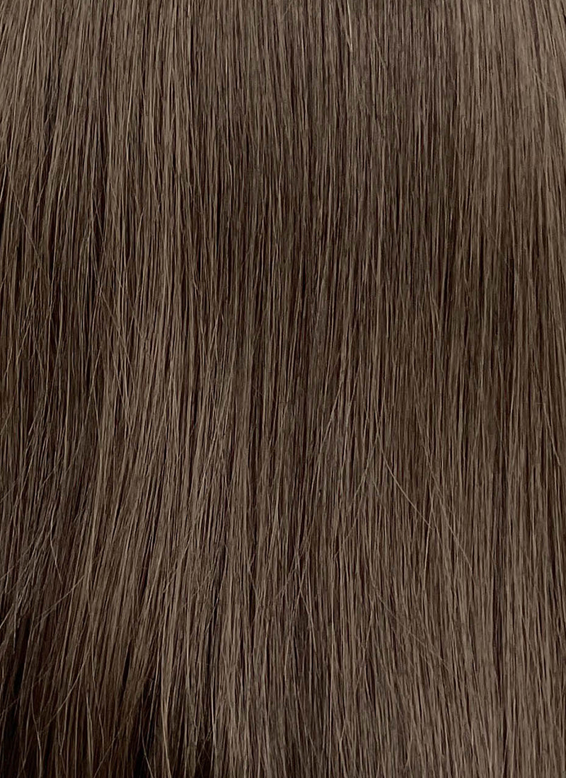 Brown Straight 13" x 6" Lace Top Synthetic Hair Wig LFCS352