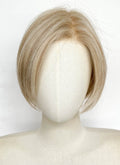 Mixed Blonde Straight Mono Top Lace Wig LFCS353