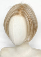 Mixed Blonde Straight Mono Top Lace Wig LFCS353