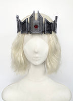 House of the Dragon King Aegon ll Targaryen Platinum Blonde Wavy Lace Front Synthetic Men's Wig LFK5561