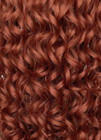House of the Dragon Queen Alicent Auburn Curly Lace Front Synthetic Wig LFK5567F
