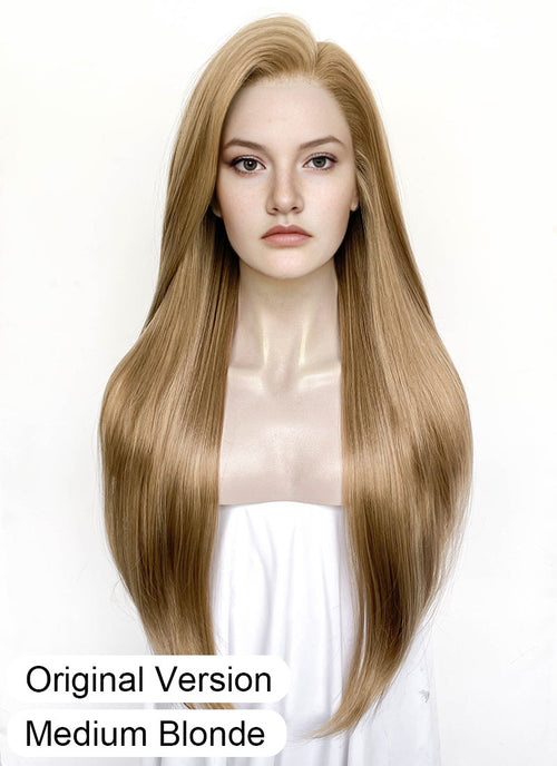 The Last of Us Abby Anderson Medium Blonde Braided Lace Front Synthetic Wig LF2174