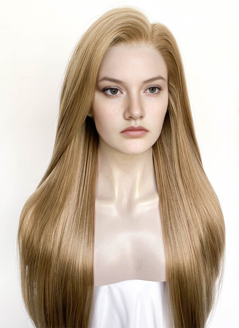 The Last of Us Abby Medium Blonde Braided Lace Front Synthetic Wig LF2174
