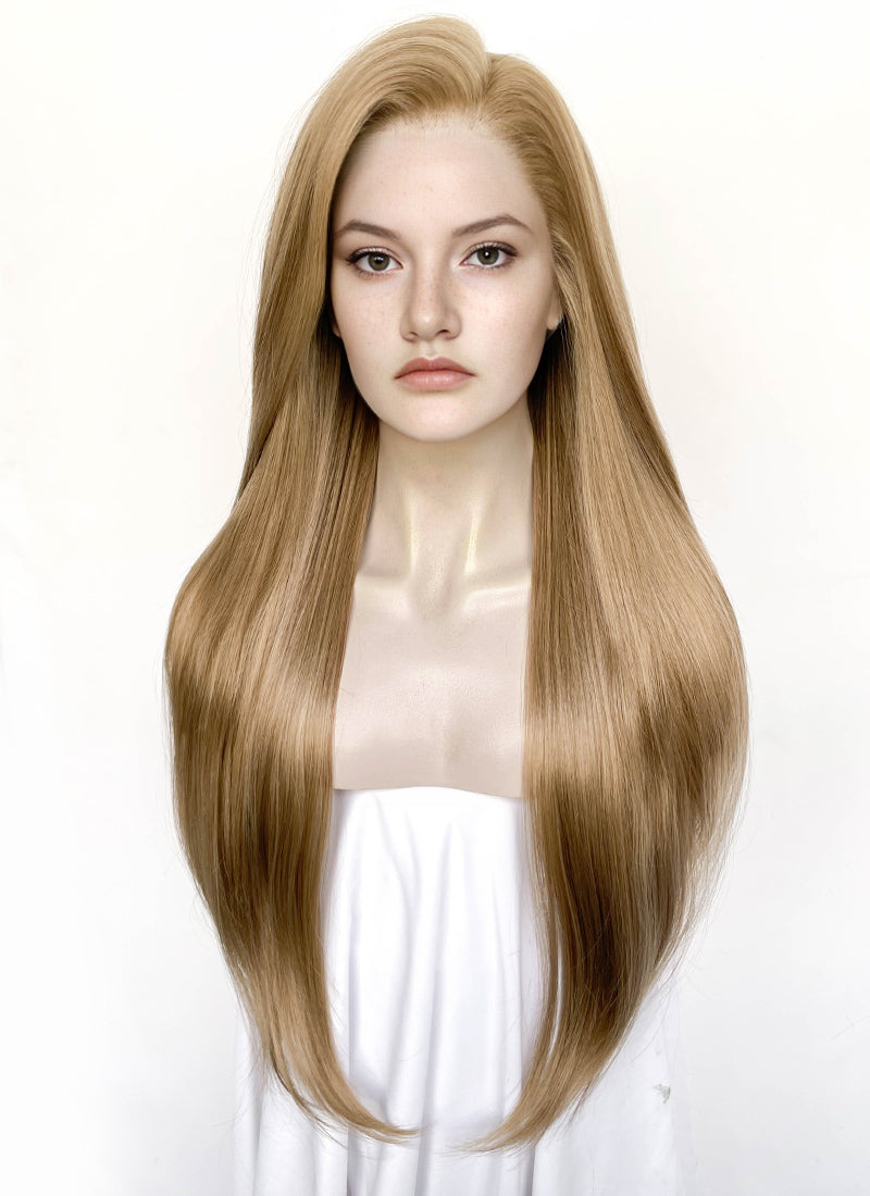 The Last of Us Abby Medium Blonde Braided Lace Front Synthetic Wig LF2174