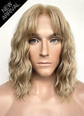 The Lord of the Rings Faramir Blonde Wavy Lace Front Synthetic Men's Wig LFK5584