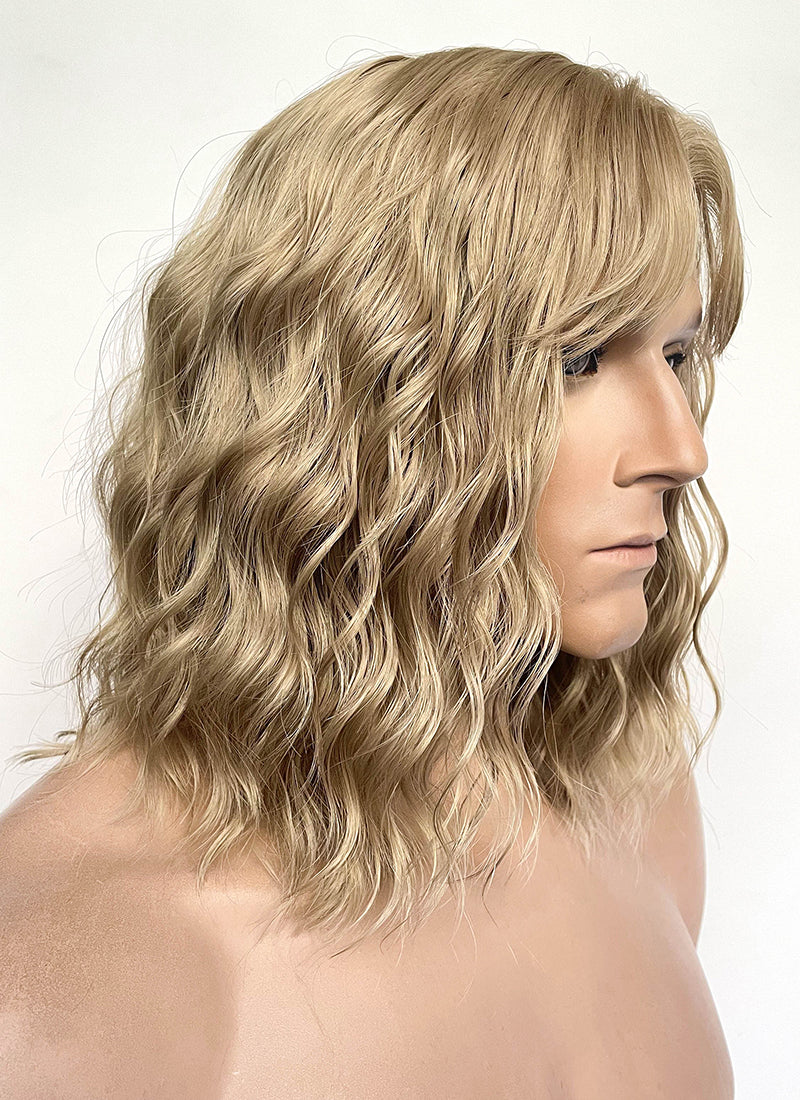 The Lord of the Rings Faramir Blonde Wavy Lace Front Synthetic Men's Wig LFK5584