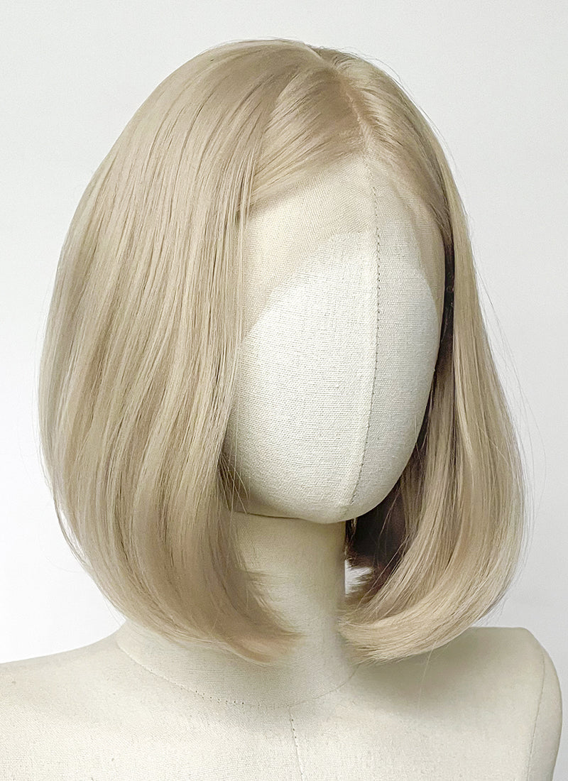 Hades 2 Melinoe Blonde Straight Bob Lace Front Synthetic Wig LFK5591
