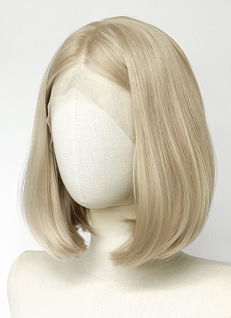 Hades 2 Melinoe Blonde Straight Bob Lace Front Synthetic Wig LFK5591