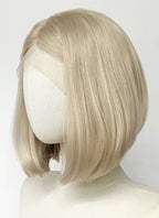 Hades 2 Melinoe Blonde Straight Bob Lace Front Synthetic Wig LFK5591