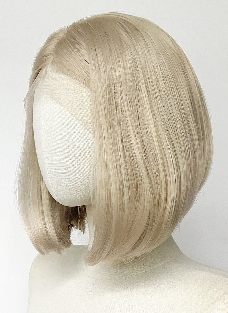 Hades 2 Melinoe Blonde Straight Bob Lace Front Synthetic Wig LFK5591