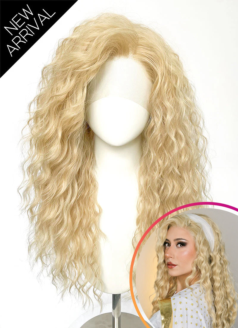 The Boys Starlight Blonde Curly Lace Front Synthetic Wig LFK5602