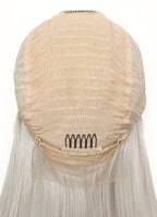 Ash Blonde Straight 13" x 6" Lace Top Kanekalon Synthetic Hair Wig LFS029