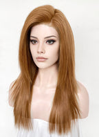 Ginger Straight 13" x 6" Lace Top Kanekalon Synthetic Hair Wig LFS034A