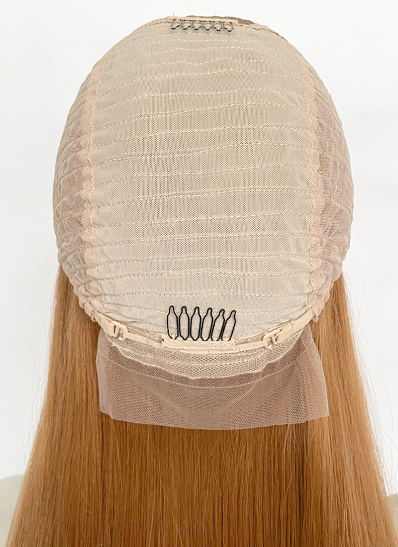 Ginger Straight 13" x 6" Lace Top Kanekalon Synthetic Hair Wig LFS034A