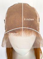Ginger Straight 13" x 6" Lace Top Kanekalon Synthetic Hair Wig LFS034
