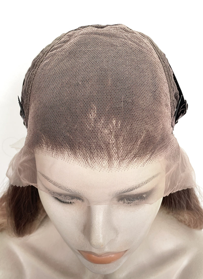 Balayage Mixed Blonde Wavy 13" x 6" Lace Top Kanekalon Synthetic Hair Wig LFS055