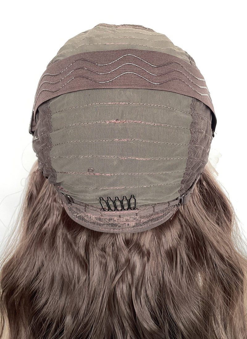 Balayage Mixed Blonde Wavy 13" x 6" Lace Top Kanekalon Synthetic Hair Wig LFS055