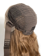 Blonde With Dark Roots Wavy 13" x 6" Lace Top Kanekalon Synthetic Hair Wig LFS056