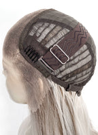 Balayage Mixed Blonde With Dark Roots Wavy 13" x 6" Lace Top Kanekalon Synthetic Hair Wig LFS057