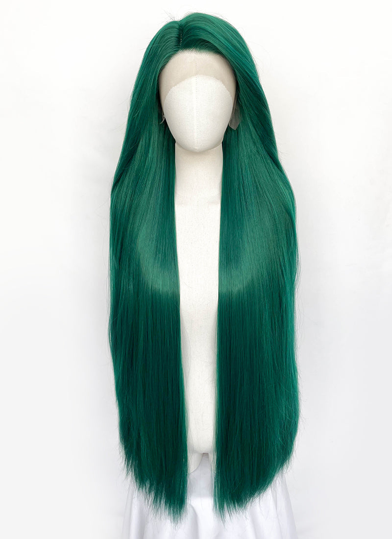 Green Straight Lace Front Synthetic Hair Wig LN6057