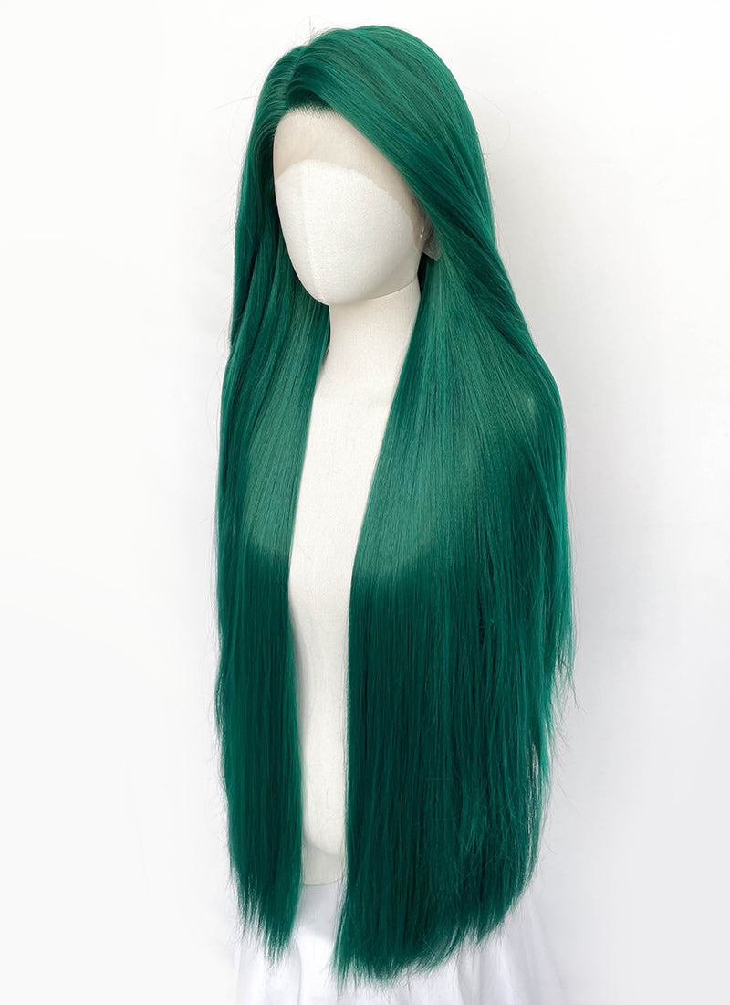 Green Straight Lace Front Synthetic Hair Wig LN6057