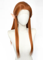 Critical Role The Legend of Vox Machina Keyleth Ginger Straight Lace Front Synthetic Wig LW4022AF