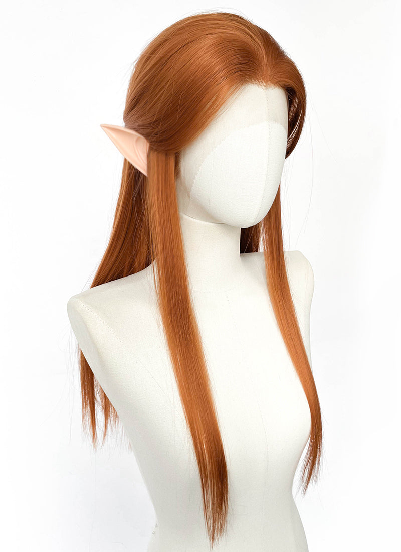 Critical Role The Legend of Vox Machina Keyleth Ginger Straight Lace Front Synthetic Wig LW4022AF