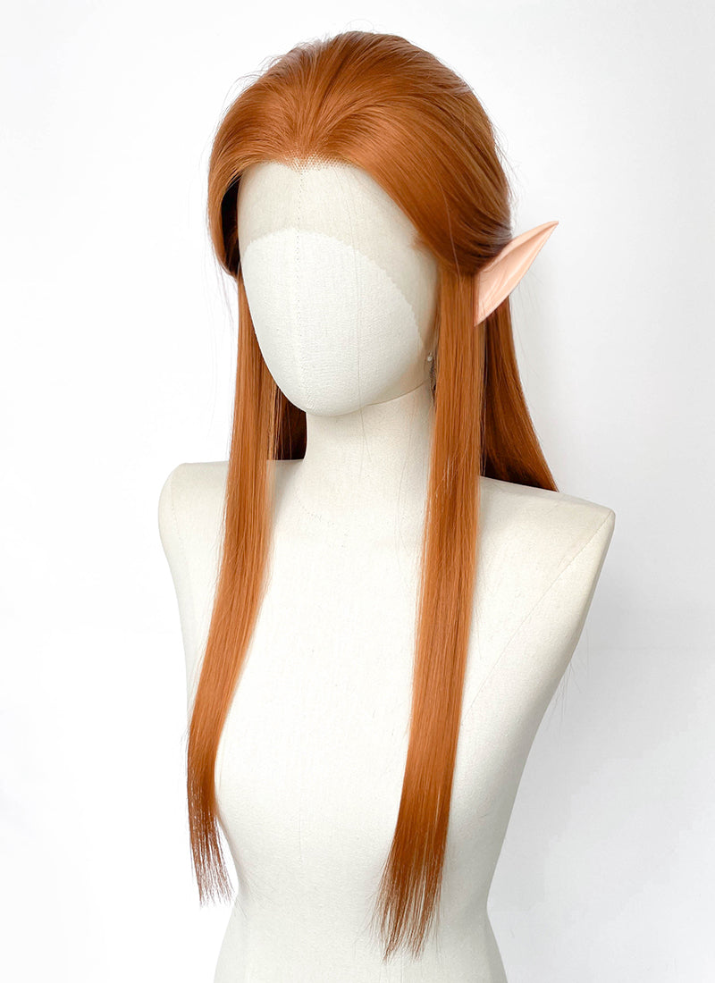 Critical Role The Legend of Vox Machina Keyleth Ginger Straight Lace Front Synthetic Wig LW4022AF