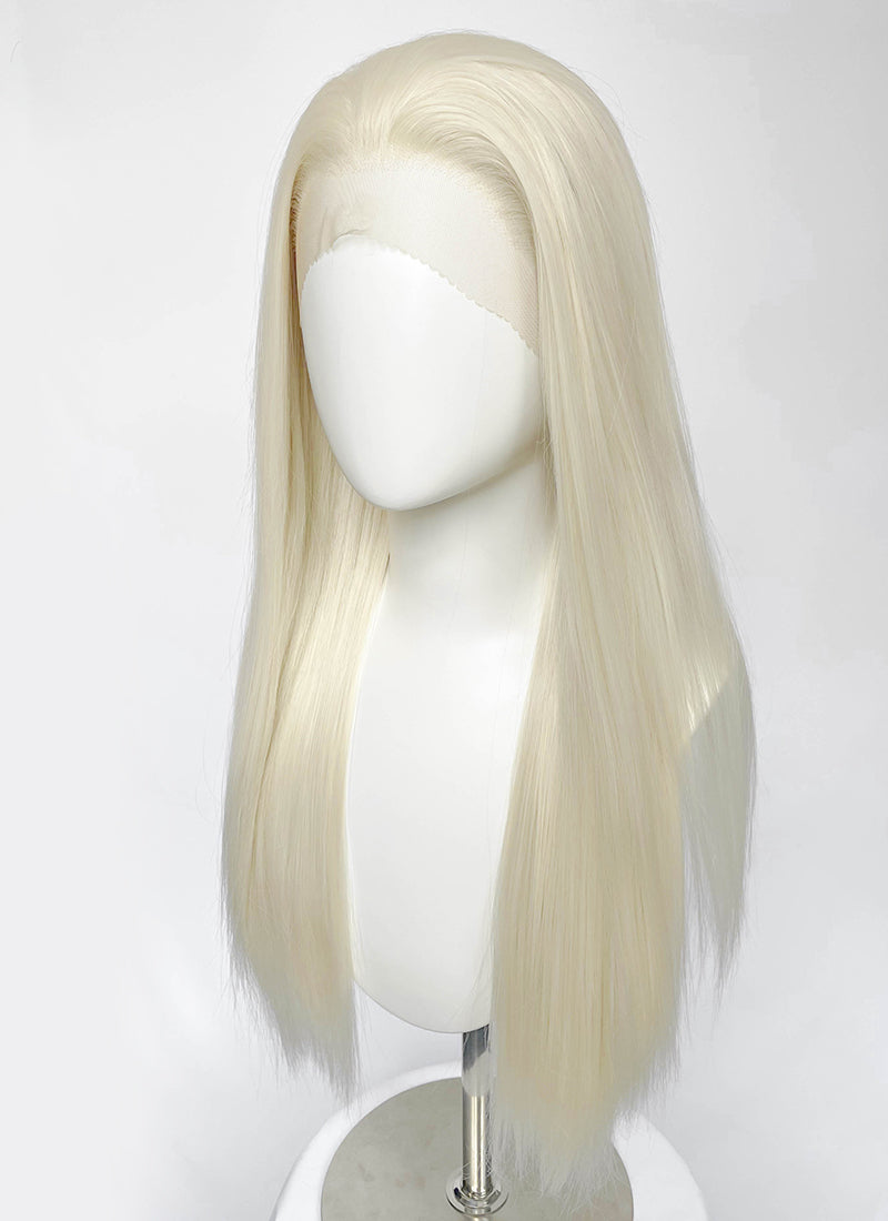 House of the Dragon Aemond Targaryen Platinum Blonde Straight Lace Front Synthetic Men's Wig LW4042