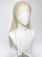 House of the Dragon Aemond Targaryen Platinum Blonde Straight Lace Front Synthetic Men's Wig LW4042