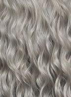 Grey Wavy Lace Front Synthetic Hair Wig LW4070