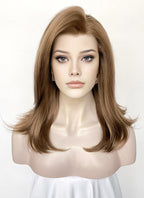 Brown Straight Lace Front Synthetic Wig LW4045