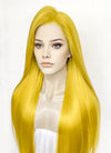 Yellow Straight Lace Front Synthetic Wig LW4057