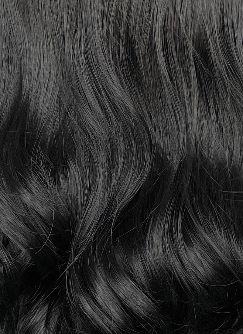 Dispatch Malevola Gibb Black Wavy Lace Front Synthetic Hair Wig LW4064