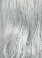 Silver Grey Straight Lace Front Synthetic Wig LW4066