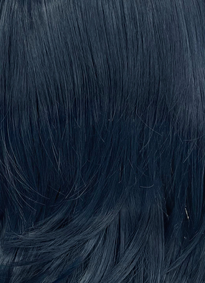 Dark Blue Straight Lace Front Synthetic Wig LW4069