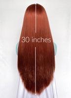 The Nightmare Before Christmas Sally Auburn Lace Front Synthetic Wig LW4072