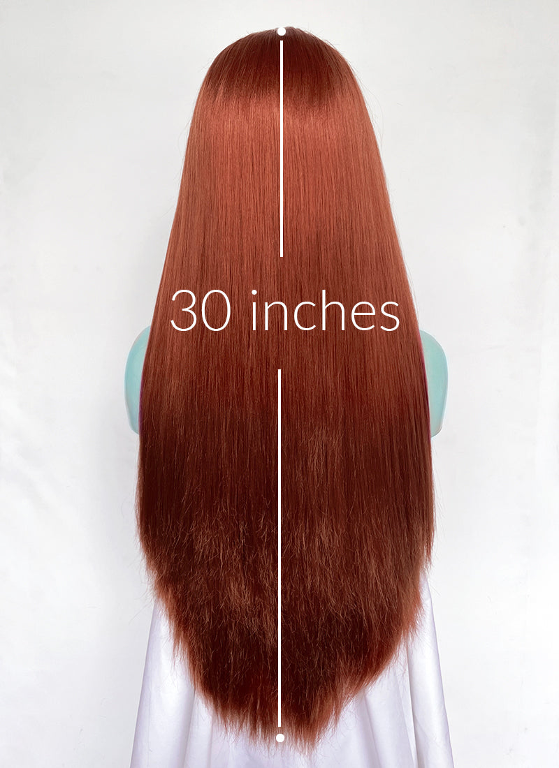 The Nightmare Before Christmas Sally Auburn Lace Front Synthetic Wig LW4072