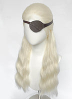 House of the Dragon Aemond Targaryen Platinum Blonde Wavy Lace Front Synthetic Men's Wig LW4117A