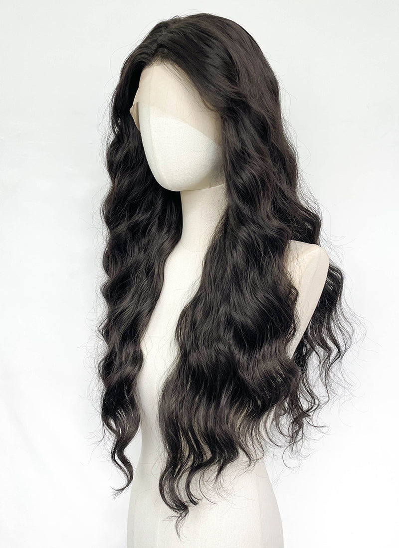 The Lord of the Rings Arwen Brunette Wavy Lace Front Synthetic Hair Wig LW4120F
