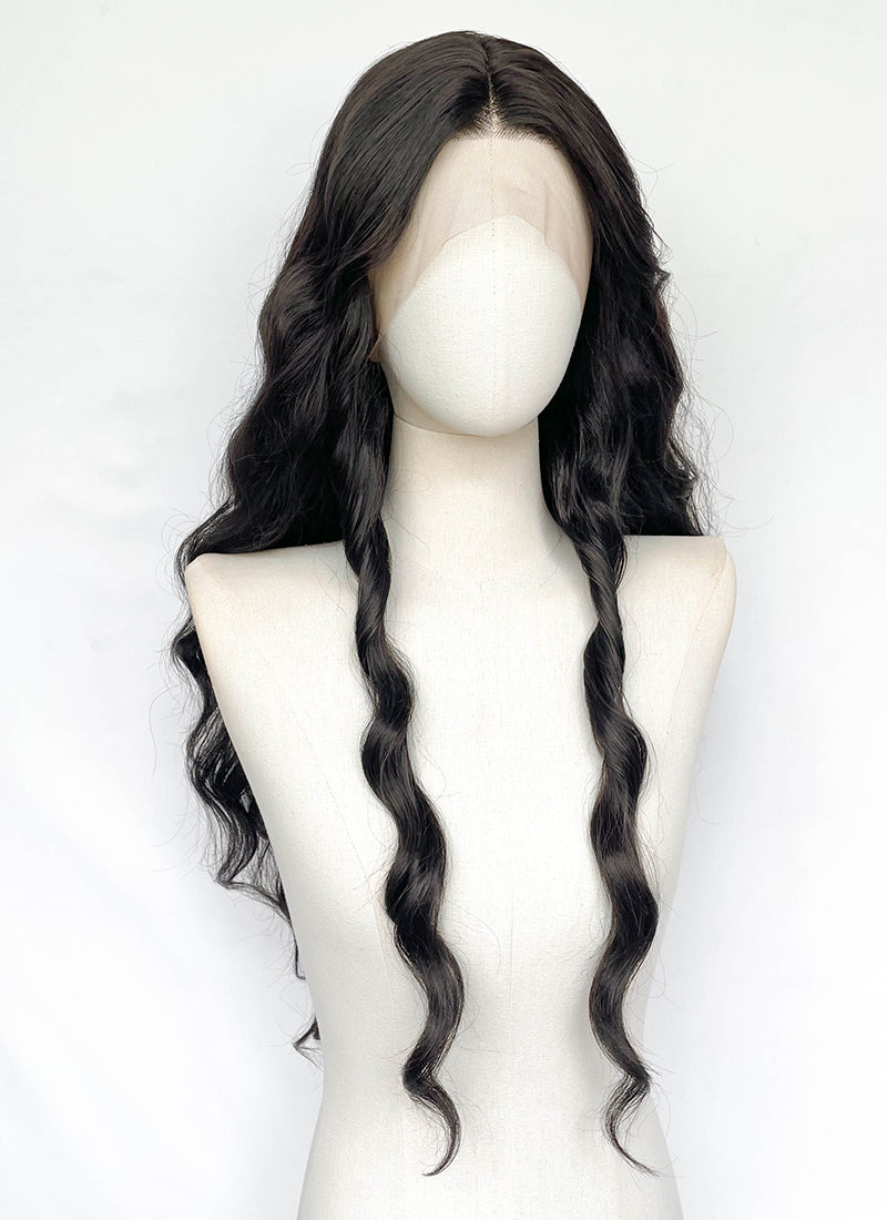 The Lord of the Rings Arwen Brunette Wavy Lace Front Synthetic Hair Wig LW4120F