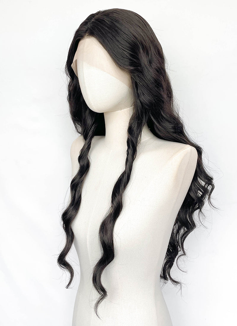 The Lord of the Rings Arwen Brunette Wavy Lace Front Synthetic Hair Wig LW4120F