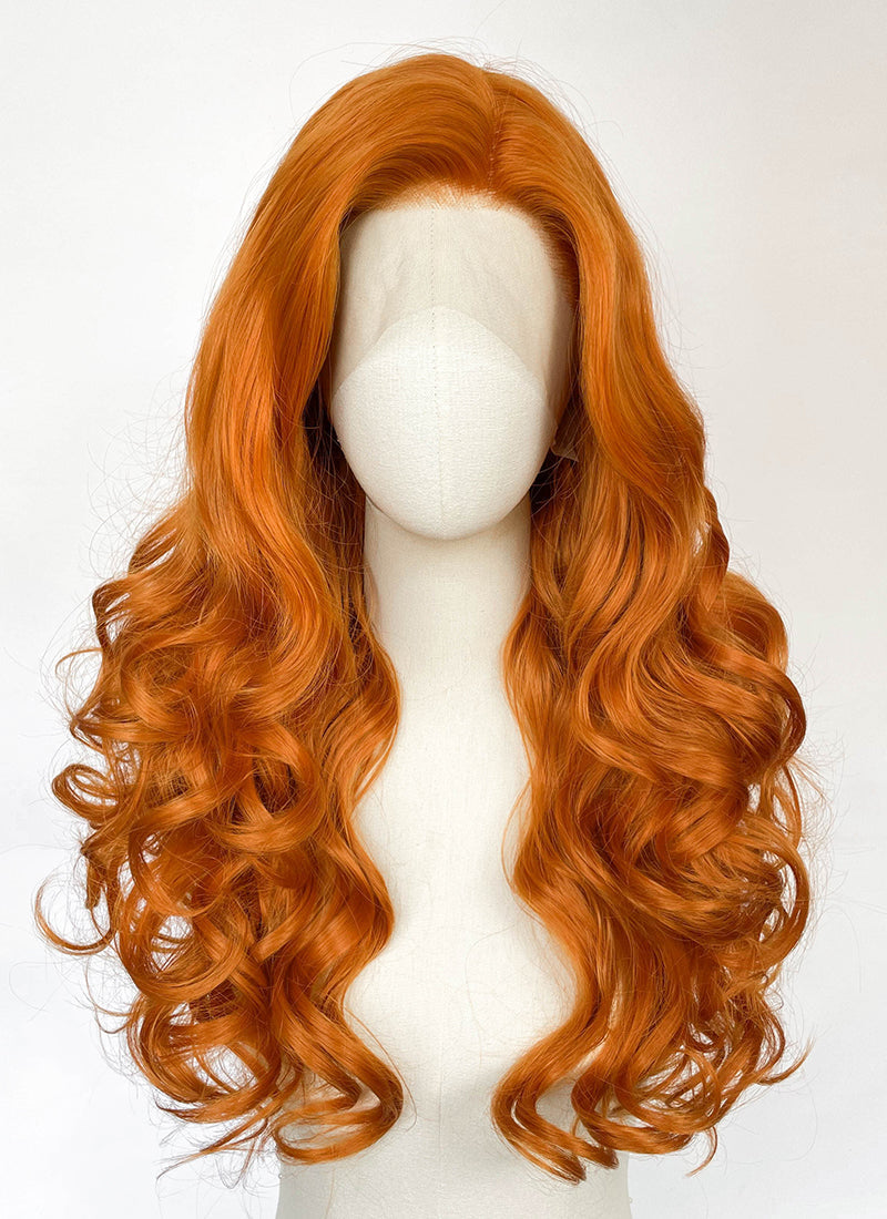 Critical Role Murray Mag'Nesson Ginger Wavy Lace Front Synthetic Wig LW4135
