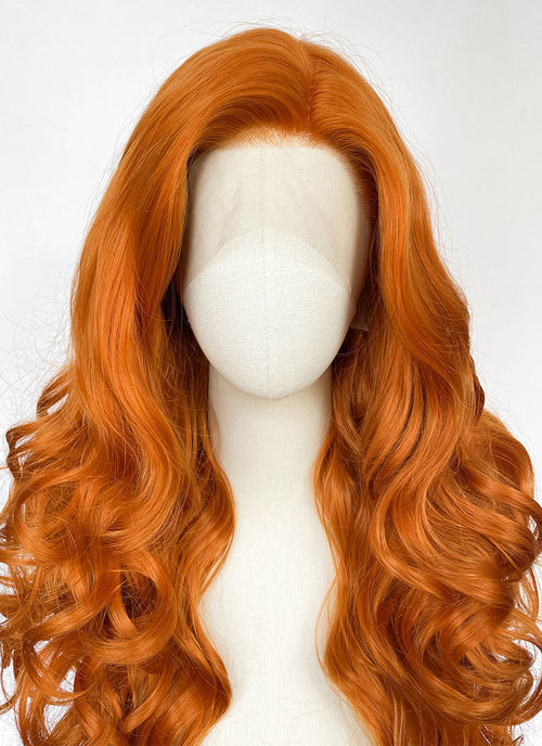 Ginger Lace Front Wig For Cosplay as Murray Mag'Nesson from Critical Role LW4135