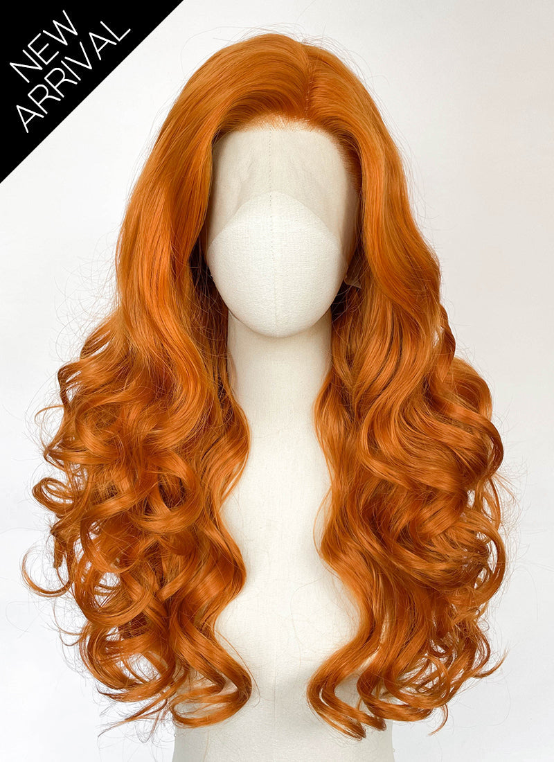 Critical Role Murray Mag'Nesson Ginger Wavy Lace Front Synthetic Wig LW4135