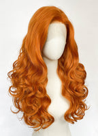 Critical Role Murray Mag'Nesson Ginger Wavy Lace Front Synthetic Wig LW4135